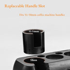 Multifunctional Tamper Station,Espresso Tamping Station,Non-slip Espresso Tamper Station Fit 51-58mm Tamper Distributor Portafilter,Tamper Holder,Fit Both Bottom & Bottomless Coffee Portafilter Holder - Image 5