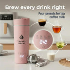 Travel Tea Kettle With Tea Infuser - 500ml with Auto Shut Off Protection - Image 2