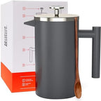 Barista Warrior Gooseneck Kettle & French Press Coffee Maker - Image 6