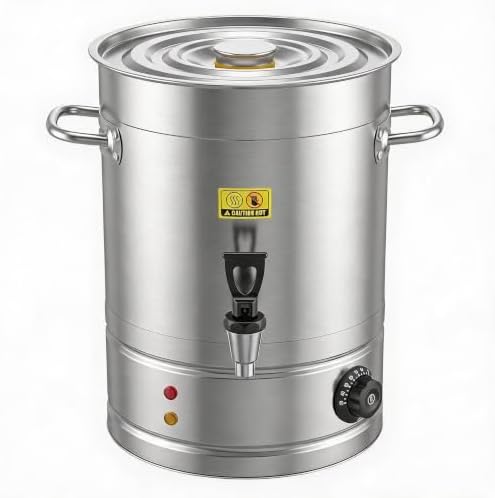 GarveeHome Electric Hot Water Urn, 55 L/14 Gal Hot Water Dispenser with Lid by GarveeHome