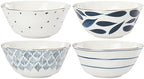 Lenox Blue Bay 4-Piece All Purpose Bowl Set, 3.60 LB by Lenox