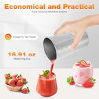 Commercial Electric Drink Mixer, 100W 110V Retro Milk Maker & Milk Frother with 2 Speeds and 16.91 oz Stainless Steel Shake Cup Single Head Stand Mixer for Milk Tea Shops Homes - Image 4