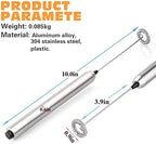 Stainless Steel Electric Milk Frother Handheld for Drink Mixer, Latte, Coffee, Foam and Cappuccino Maker - Image 3