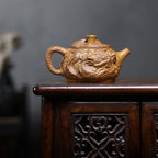 Tea Kettle Creative Chinese Hand-Carved Dragon Teapot Tea Art Retro Tea Maker Ceramic Tea Infuser - Image 7