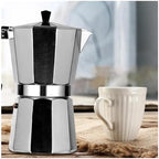Moka Pot Stovetop Espresso Maker 50-600ml Italian Coffee Machine Aluminum - Image 3