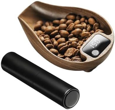Generic Coffee Bean Dosing Cup and Spray Bottle Kit, 0.1g High Precision LED Digital Display Rechargeable for Coffee Beans Weighting Dosing (Black) - Image 4