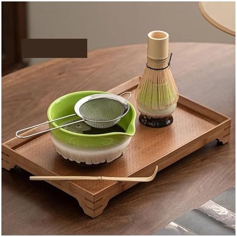 5Pcs Matcha Tea Set With Bowl Bamboo Whisk And Scoop Traditional Making - Image 2