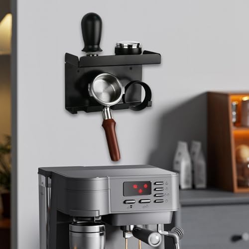 Coffee Accessories Rack, Espresso Portafilter Wall Holder, Multipurpose Coffee - Image 4