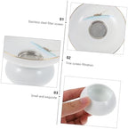 Ceramic Tea Infuser with Stand Holder for Home Office Tea Filtering - Image 3