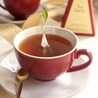 Tea Forte Café Cup with Lid, Ruby Red, 8 oz - Image 3