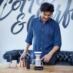 HARIO SSDC-200-SUN Coffee Dripper Switch, Sunrise, Kenji Sakaguchi, Collaboration Model, Arita Ware, Dipping Type Dripper with 40 Paper Filters - Image 6