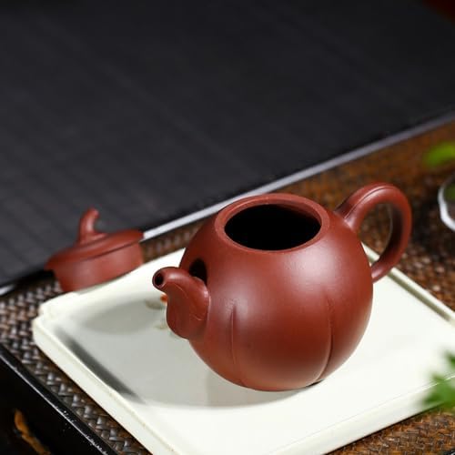 Tea Pots For Loose Tea Purple Clay Teapot Handmade Home Tea Room Tea Set Office Tea Kettle Party Party Tea Ceremony Single Pot Tea Infuser Pot - Image 7
