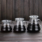 Coffeemaker Pots Coffee Pot,350ml 600ml 800ml Glass Dripper, Insulated handle To Keep Your Pour Over and Fresh Drip Kettle(350ml) - Image 4
