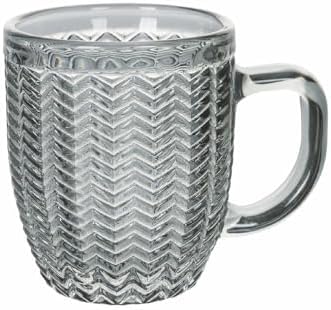 Geometrie Set of 6 Glass Coffee Cups 90 ml - Image 6
