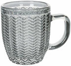 Geometrie Set of 6 Glass Coffee Cups 90 ml - Image 6