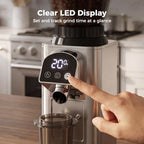 Conical Burr Coffee Bean Grinder with 48 Settings, 40-Second Timer - Image 6