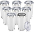 20 oz Tumbler with Lid Stainless Steel Insulated Tumblers Bulk Cups Mug by Orebigo