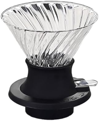 Pour Over DripperMaker Glass Coffee Filters V02 Set,Immersion Coffee Dripper Switch(A4) by Unknown