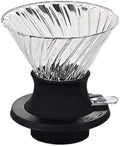 Pour Over DripperMaker Glass Coffee Filters V02 Set,Immersion Coffee Dripper Switch(A4) by Unknown