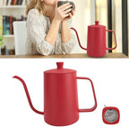 pour Over Coffee Kettle, Professional Large Capacity Gooseneck Stainless Steel Coffee Tea Pot with Thermometer for Home Use and Easy to Carry - Image 6