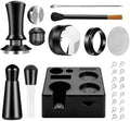 9 Pcs 58mm Espresso Accessories Kit for Coffee WDT Tool Accessories Set by seektik