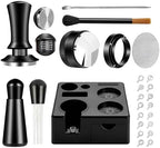 9 Pcs 58mm Espresso Accessories Kit for Coffee WDT Tool Accessories Set by seektik