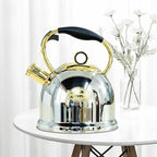 Tea Kettle for Stovetop, Food Grade Stainless Steel Water Kettle, Tea Pot for Home & Kitchen, 3.0 Qt - Image 4