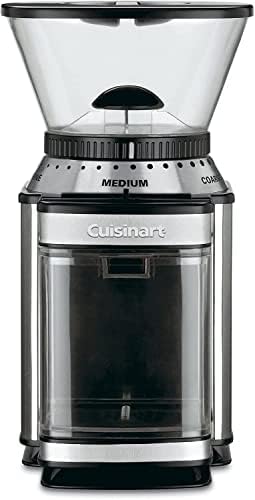 CUISINART Coffee Grinder, Electric Burr One-Touch Automatic Grinder with18-Position Grind Selector, Stainless Steel, DBM-8P1 & HM-50 Power Advantage 5-Speed Hand Mixer, White - Image 3