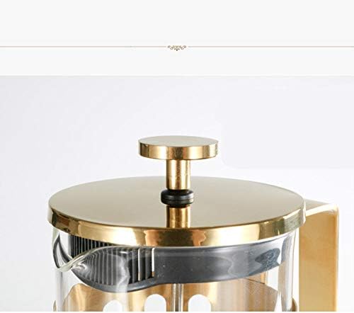 Coffee Maker Filter Press Pot High Borosilicate Glass Filter Pot Coffee Pot Home Tea Maker-16.7 * 7.2Cm_350Ml - Image 7