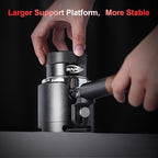 IKAPE Newly Upgrade Espresso Portafilter Holder, Aluminum Alloy Espresso Portafilter Tamping Stand Base, Fit For 54MM Espresso Portafilter - Image 6