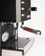 Angled 58mm E61 Bottomless Portafilter Compatible with Profitec Go, ECM, Lelit, Rocket and Other E61 Grouphead Machines 18-20g basket included (Walnut FusionV6, 58mm For E61) - Image 3