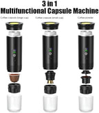 Automatic Espresso Maker – Dual Hot & Cold Brew – 20 BAR Pressure – Compact Portable Coffee Machine with Rapid Heating – Built-In Transparent Cup – Travel-Friendly Design - Image 6
