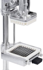 2-in-1 Commercial Manual Juicer & French Fry Cutter, Heavy Duty Cast Aluminum Citrus Press and Vegetable Chopper with 1/4", 3/8" & 1/2" Stainless Steel Blades for Potato, Orange & Lemon - Image 6