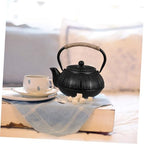 Cast Iron Teapot 600ml Japanese Style for Brewing Tea - Image 4