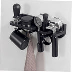 Coffee Machine Storage Rack for 51mm Espresso Machines Black ABS - Image 4