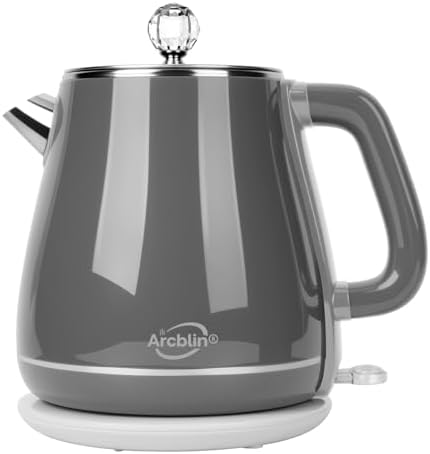 1.8L Electric Kettle, Tea Kettle with Fast Boil 1350W,Gray by Unknown