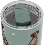 SERENGETI German Shorthaired Pointer Tumbler 20 Oz. Stainless Steel, Vacuum Insulated Tumbler with Spill Proof Lid - 3D Print - Insulated Travel mug for Hot or Cold Drinks - Image 4