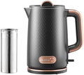 OLEGA Electric Kettle: 1200W Fast Boil Tea Kettles with Tea Infuser by OLEGA