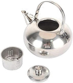 Teapot Tea Kettle 1.5L/2L Durable Stainless Steel Kettle Loose Leaf Teapot Infuser Tea Metal Teapot with Removable Filter Teakettle/Teapots/Tea Pot (Color : 2L) (1.5L) - Image 4