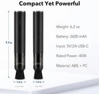 Portable Handheld Coffee Grinder Vacuum Cleaner | Mini Barista 2 in 1 Blower Coffee Powder Cleaner | Wireless Tabletop & Home Use | Easy to Clean & Lightweight - Image 3