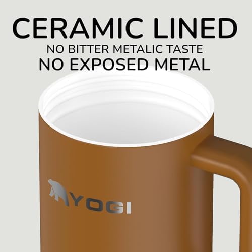YOGI 24oz Tumbler with Straw - Amber - Image 2