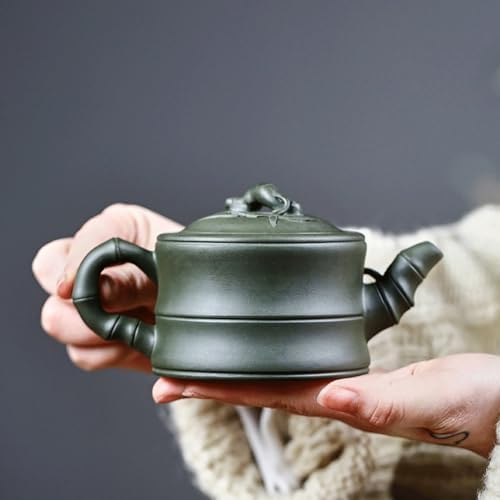 Tea Pots For Loose Tea Retro Purple Clay Pot Handmade Teapot Home Living Room Kung Fu Tea Set Office Desktop Teapot Tea Infuser Pot - Image 7