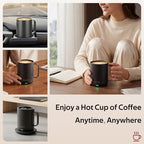 BSUNTA 16oz Self Heating Coffee Mug, Rechargeable Electric Heated Mug - Image 5