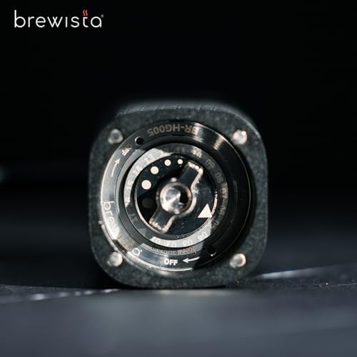 Brewista Artisan Meteor Manual Coffee Grinder, Stainless Steel Conical Burr Grinder with 18 Adjustable Settings, Portable Espresso, Moka Pot Coffee Bean Grinder, Detachable Handle, 25-30g Capacity - Image 6