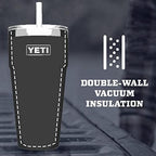 YETI Rambler 26 oz Straw Cup, Vacuum Insulated, Stainless Steel with Straw Lid - Image 6