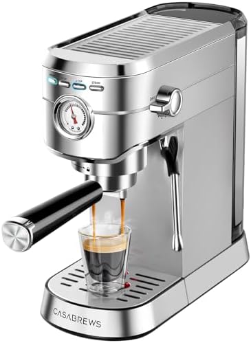 CASABREWS CM5418 Espresso Machine with Tornado Basic Coffee Grinder - Image 2