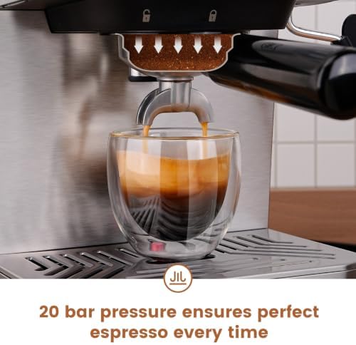 Gevi 20 Bar Espresso Machine, Programmable Coffee Maker with Milk Frother - Image 4