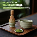 SIMPLETaste Milk Frother Handheld Battery Operated & Matcha Whisk Set - Image 4