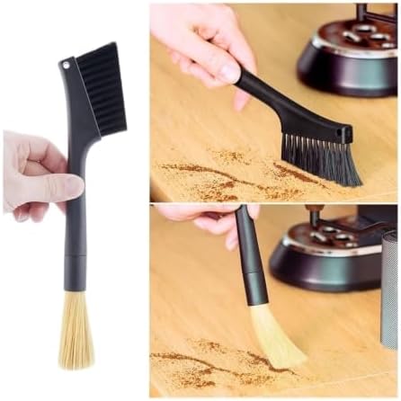 Dual-Head Coffee Brush for Grinder and Counter Cleaning - Image 3