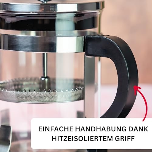 Westmark French Press Coffee Maker, 500 ml, Brasilia, BPA-free, Stainless steal, 24702260 - Image 4